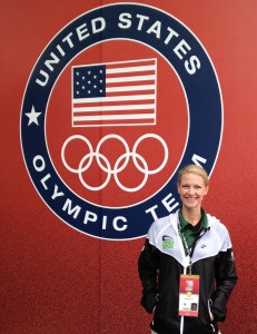 Dr. Brown Budde at the 2012 USA Track and Field Olympic Trials